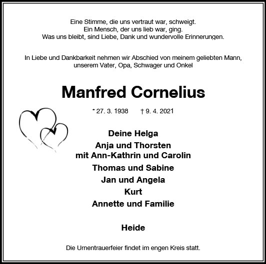 Manfred Cornelius