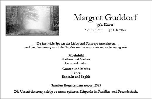 Margarete Guddorf