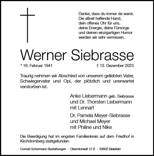 Werner Siebrasse