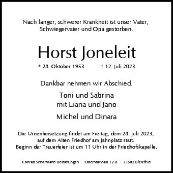 Horst Joneleit