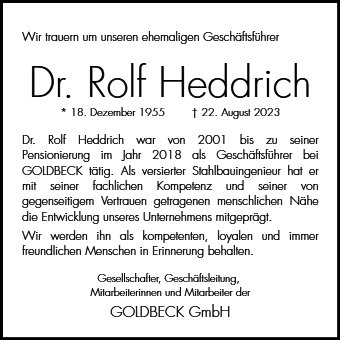 Rolf Heddrich