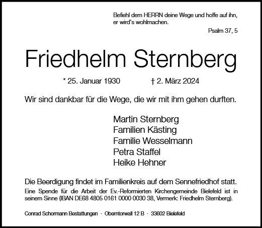 Friedrich Wilhelm Sternberg