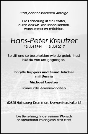 Hans-Peter Kreutzer