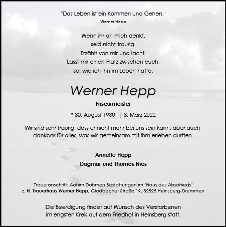 Werner Richard Hepp