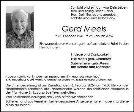 Gerd Meels