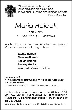Maria Hajeck