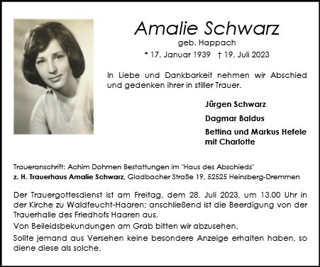 Amalie Schwarz