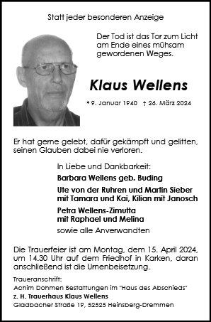 Klaus Wellens