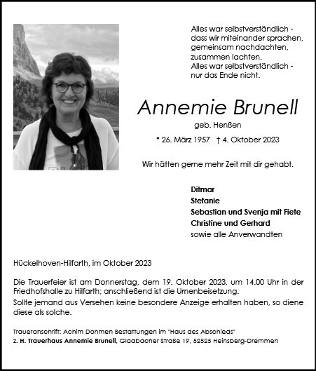 Annemie Brunell
