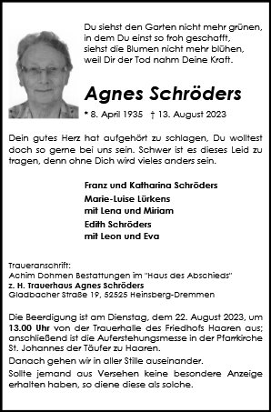 Agnes Schröders