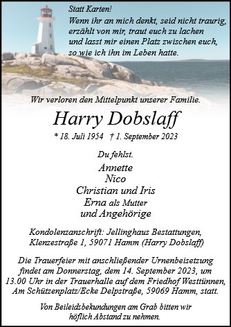 Harry Dobslaff