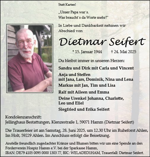 Dietmar Seifert