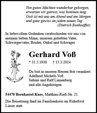 Gerhard Voß