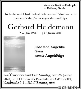 Gerhard Heidemann