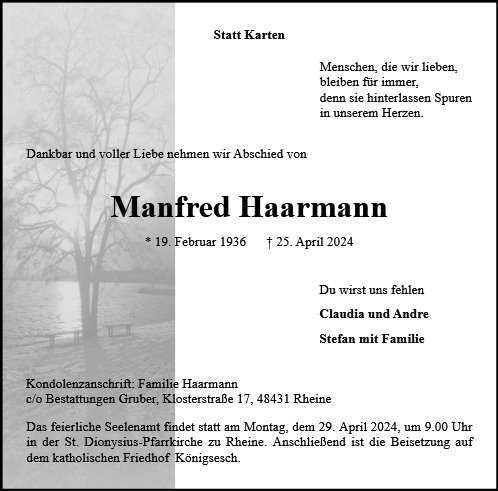 Manfred Haarmann