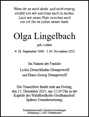 Olga Lingelbach
