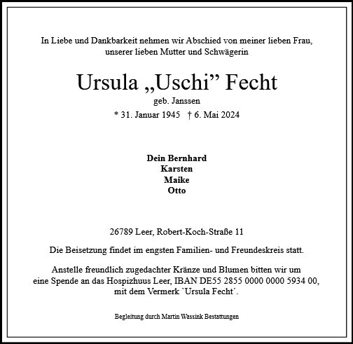 Ursula Fecht