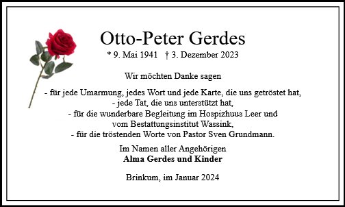 Otto Peter Gerdes