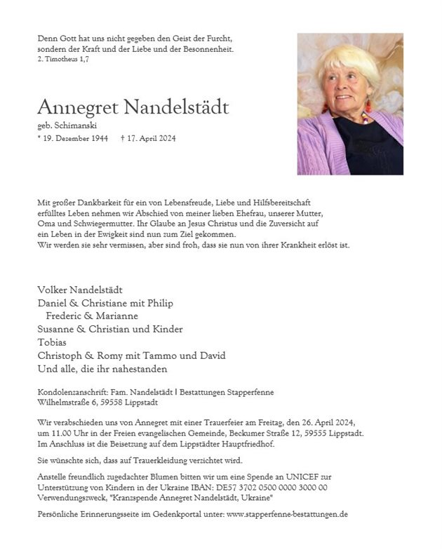 Annegret Nandelstädt
