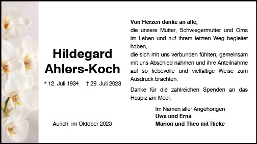 Hildegard Ahlers-Koch