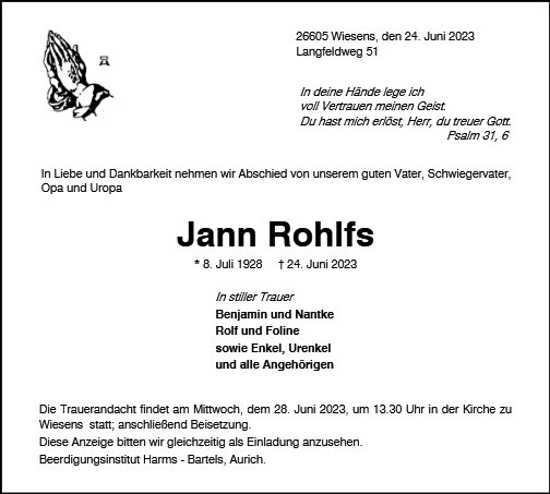 Jann Rohlfs