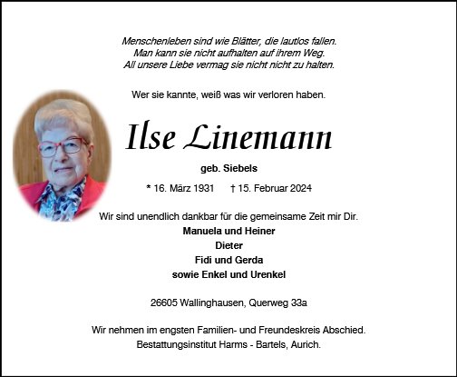 Ilse Linemann
