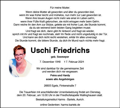 Ursula Friedrichs