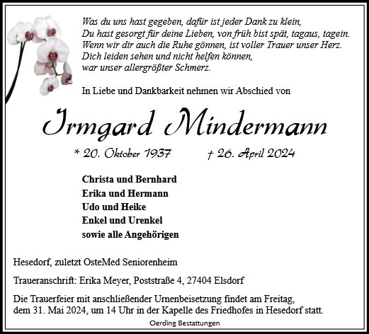 Irmgard Mindermann