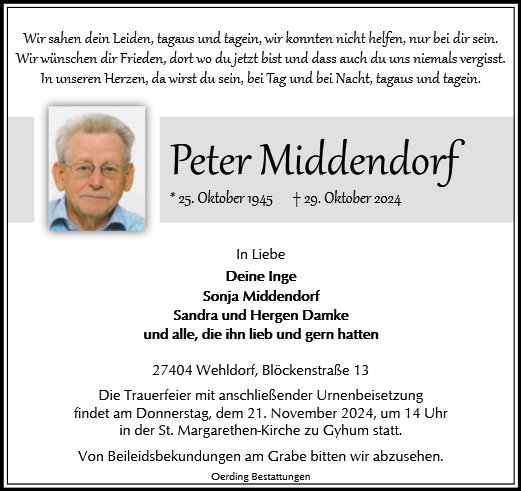 Peter Middendorf