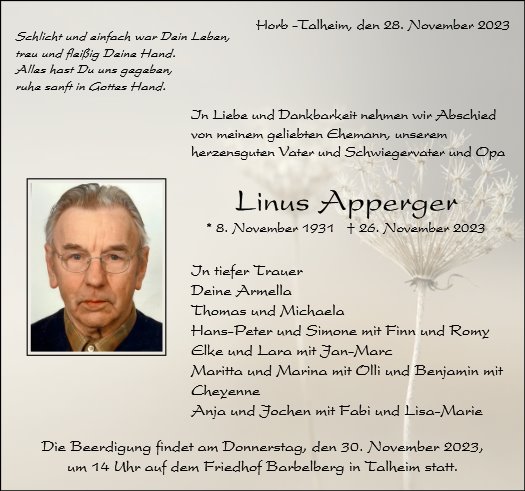 Linus Apperger