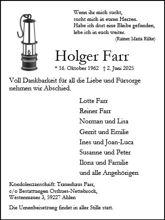 Holger Farr