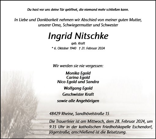 Ingrid Nitschke