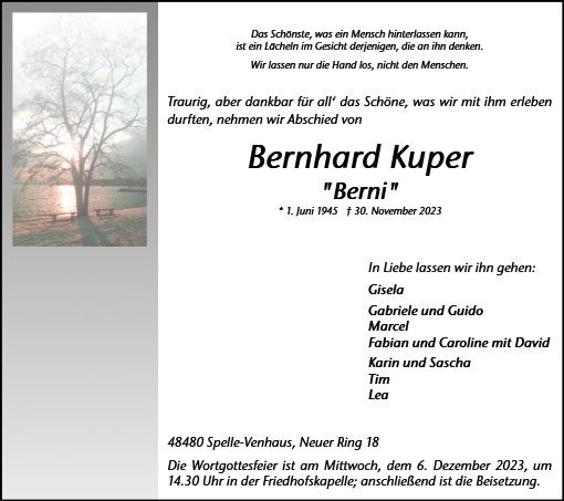 Bernhard Kuper