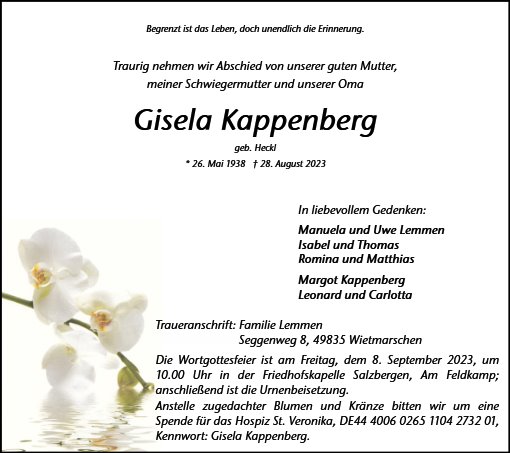 Gisela Kappenberg