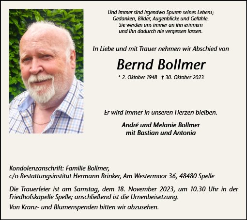 Bernhard Bollmer