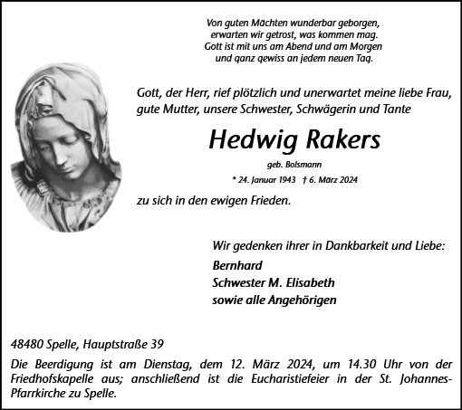 Hedwig Rakers