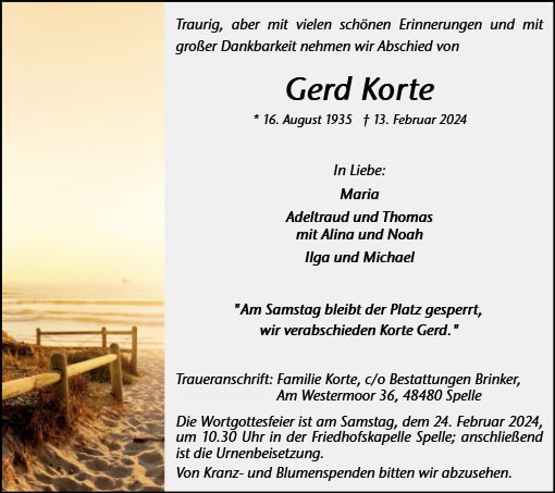 Gerhard Korte