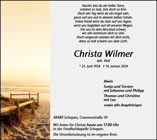 Christine Wilmer