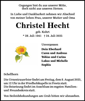 Christel Hecht