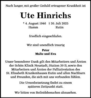 Ute Hinrichs