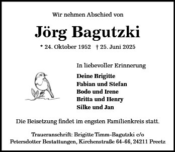 Jörg Bagutzki