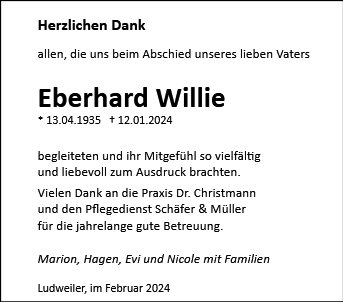 Eberhard Willie