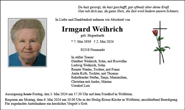 Irmgard Weihrich