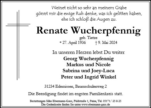 Renate Wucherpfennig