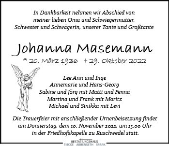 Johanna Masemann