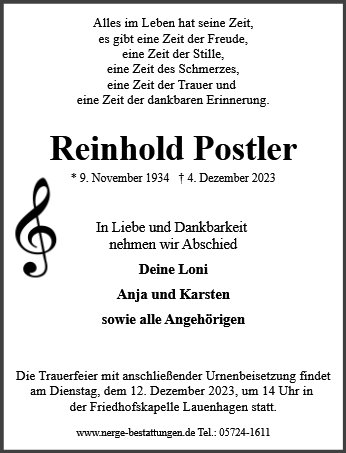 Reinhold Postler