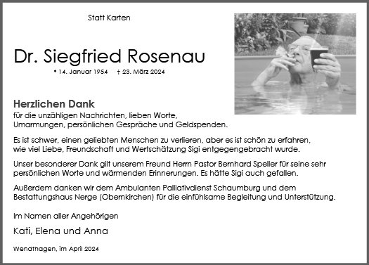 Siegfried Rosenau