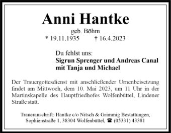 Anni Hantke