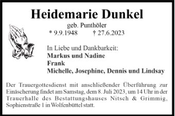 Heidemarie Dunkel