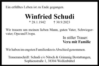 Winfried Schudi